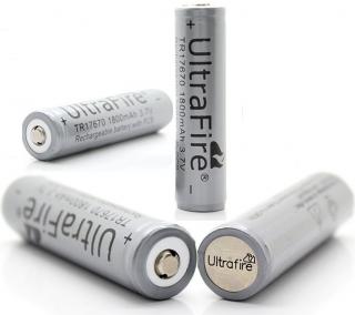 Aquas Bateria litio 17670 de 1800mAh