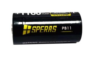 Bateria Speras 18350 3.7V y 1100mAh Alta Demanda