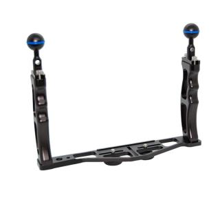 Leoben Base doble asa aluminio para compactas