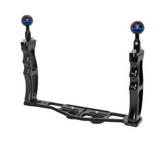 Leoben Base doble asa aluminio para compactas