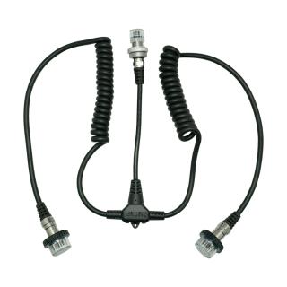Sea frogs Cable electrico para doble flash 5 Pines tipo Nikonos