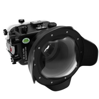 Sea frogs Carcasa Sony a6700 con cupula de 8 pulgadas WA006C
