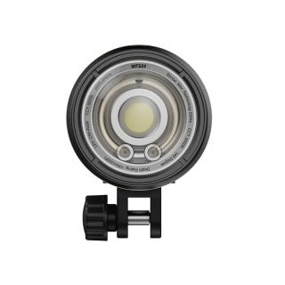 Weefine Foco y Flash anular dual WFS09 Negro