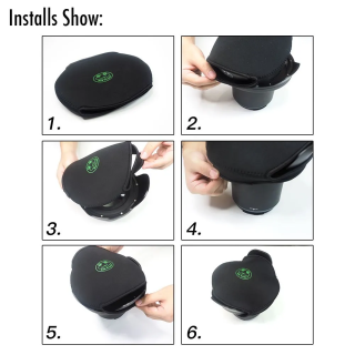 Sea frogs Funda Neopreno Seafrogs Cupula 8 pulgadas