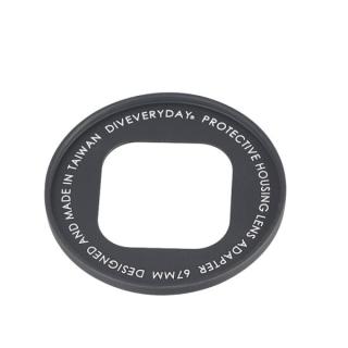 Weefine Adaptador aluminio carcasa GoPro a 67mm
