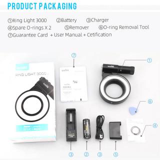 Weefine Ring Light 3000 V2 WRGB